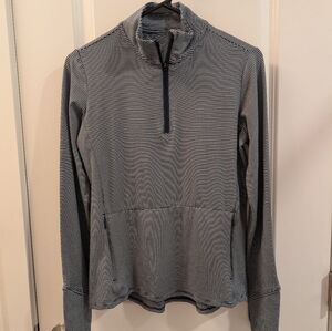 Market & Spruce UV SPF 40 Navy Quarter Zip